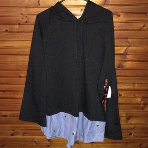 Long Sleeve Hooded Shirt